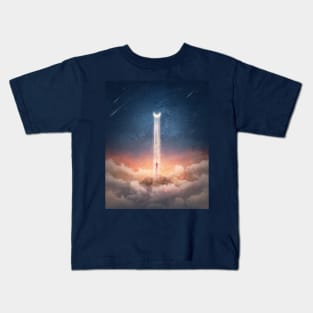 kidnapped by the moon Kids T-Shirt